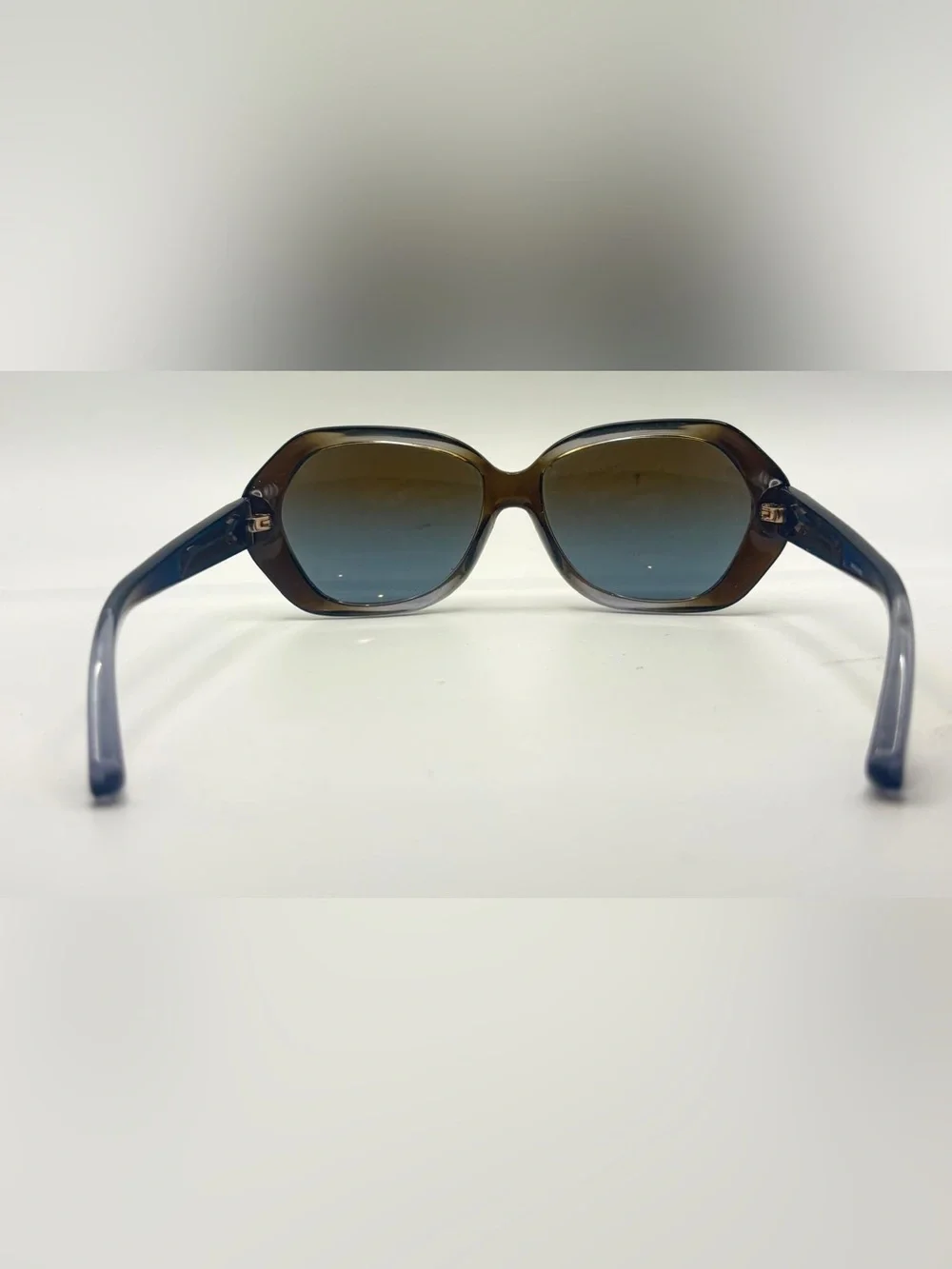 Tory Burch TY9021 Brown Translucent Oval Sunglasses Frames Only